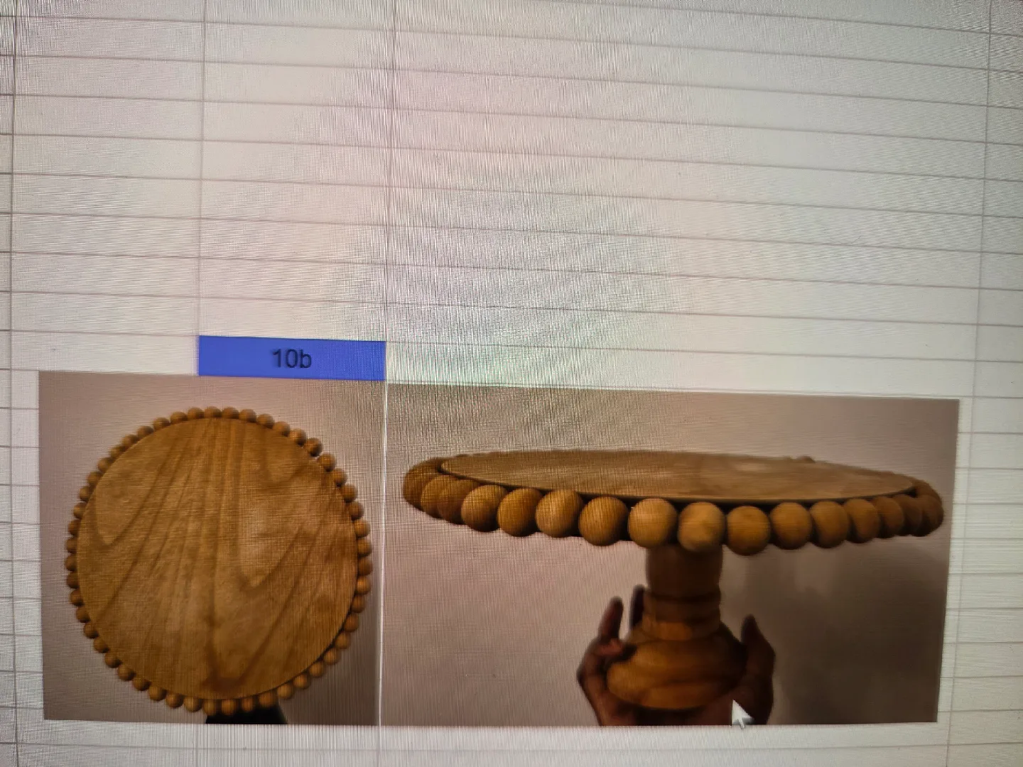 Wooden Cake Stand thumbnail