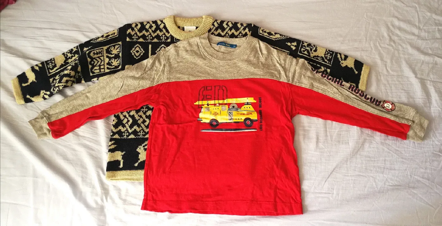 Kids Sweater + Long Sleeve top 4-5Y thumbnail