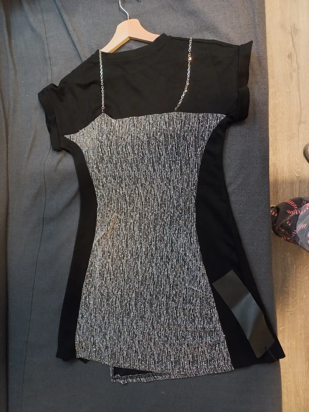 Black & Silver Party Dress thumbnail