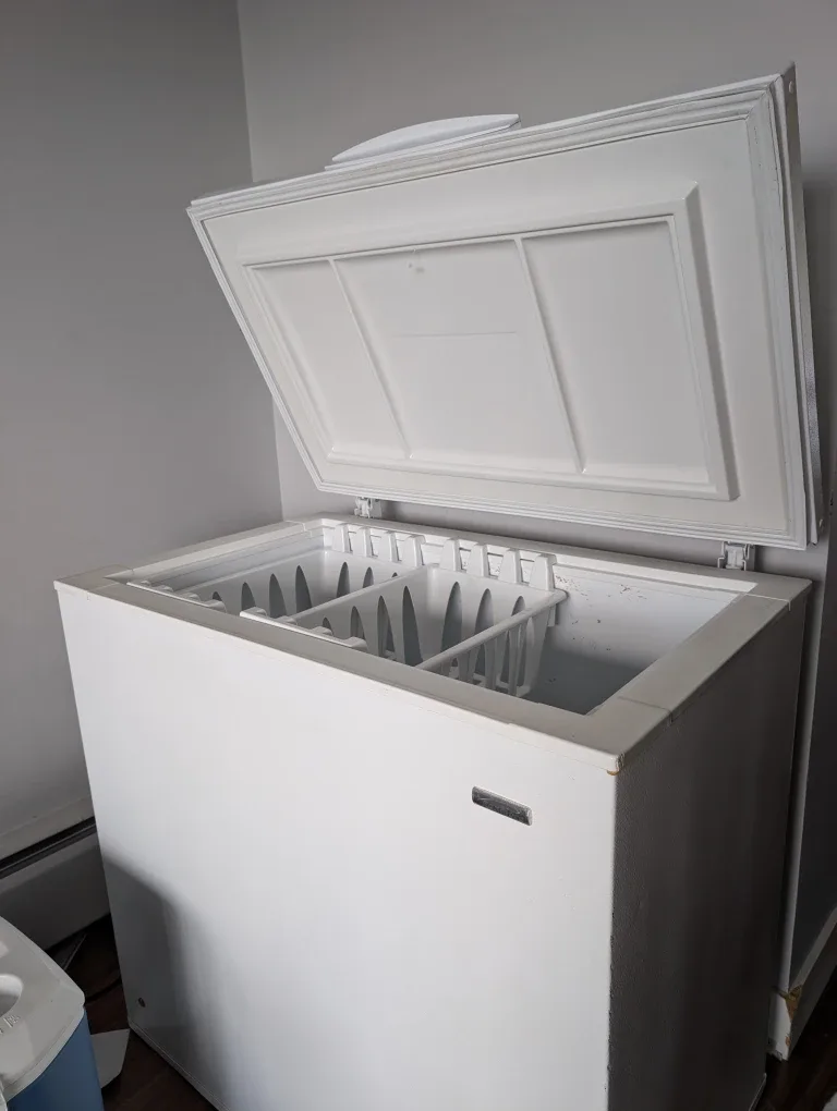 White Chest Freezer - Heavy Duty