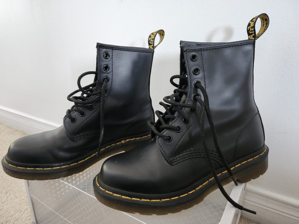 Dr. Martens 1460 W Black Boots - US 6 - photo 2