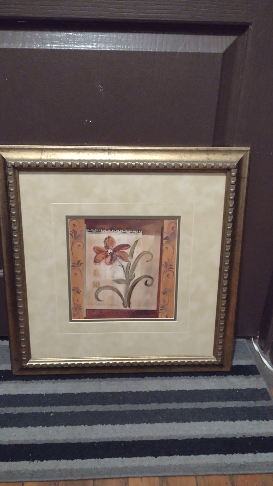 Framed Floral Art Print ( Joy Aldridge ) MAKE AN OFFER