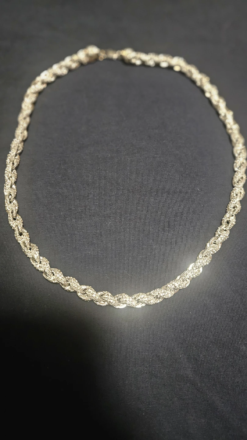 Gold Rope Chain Necklace - photo 3