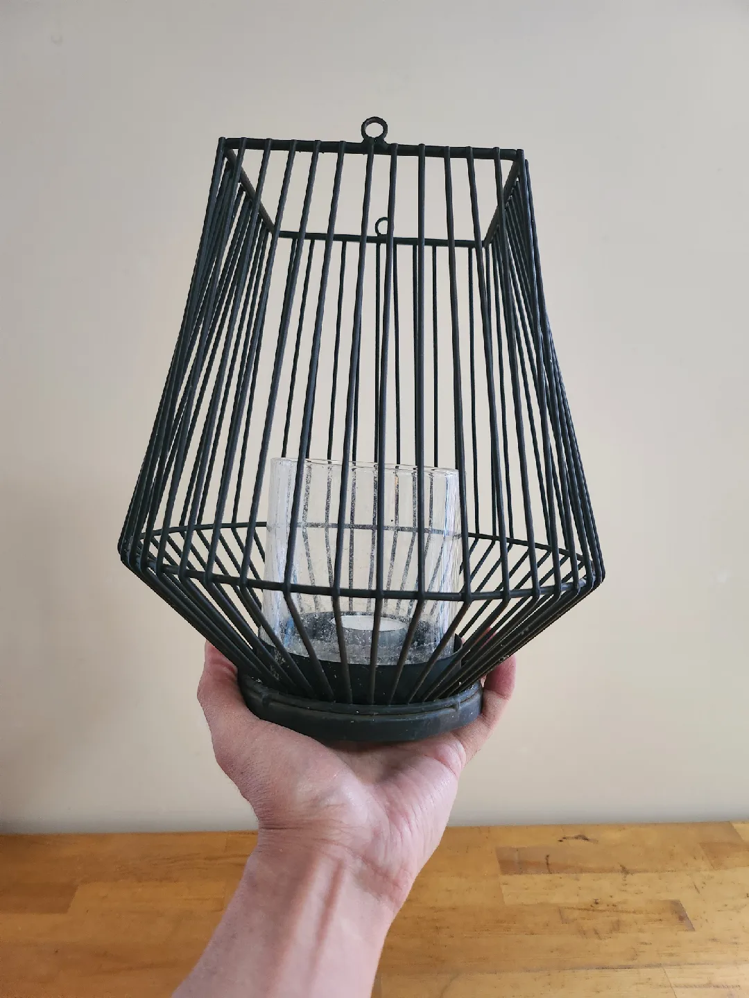 Black Metal Wire Candle Holder ❤️ image indicator(2)