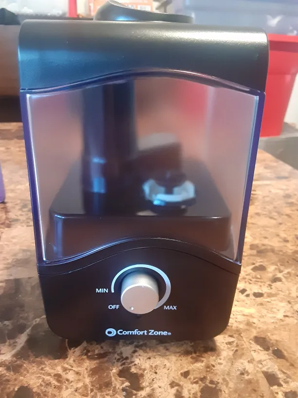 Comfort Zone Portable Ultrasonic Humidifier with Aromatherapy image indicator(6)