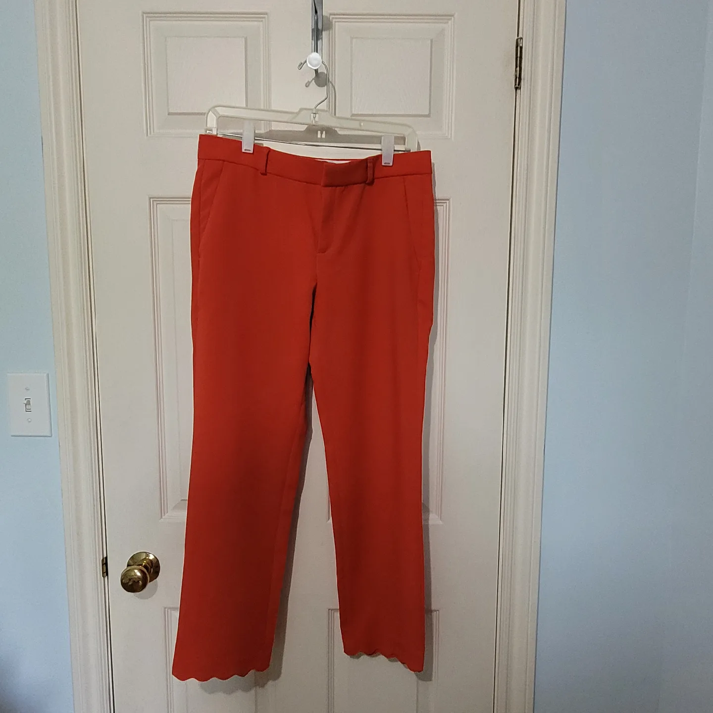 Banana Republic Sloan-Fit Orange Pants - Size 6