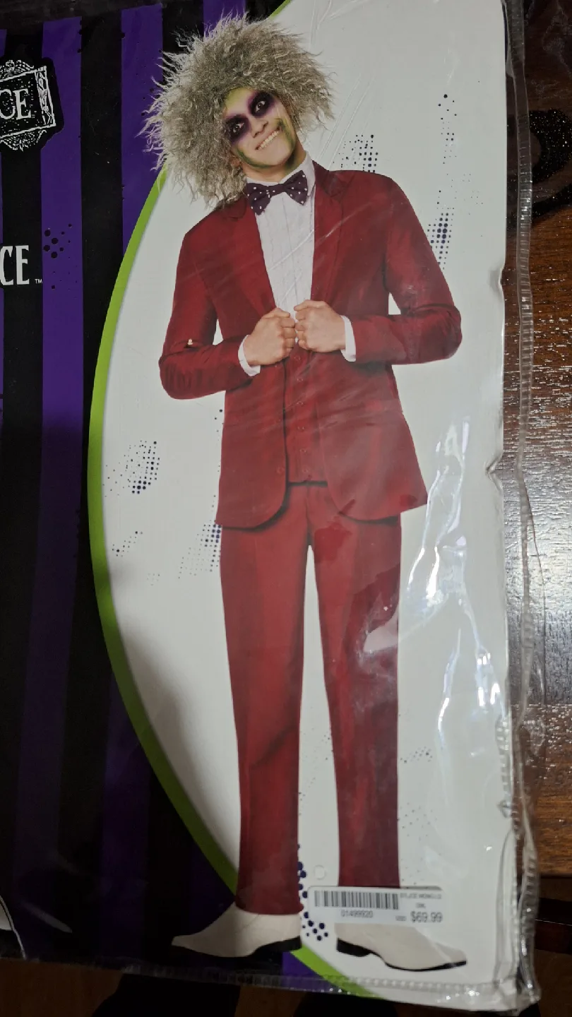 Beetlejuice Men's Wedding Suit - Adult Large image indicator(5)