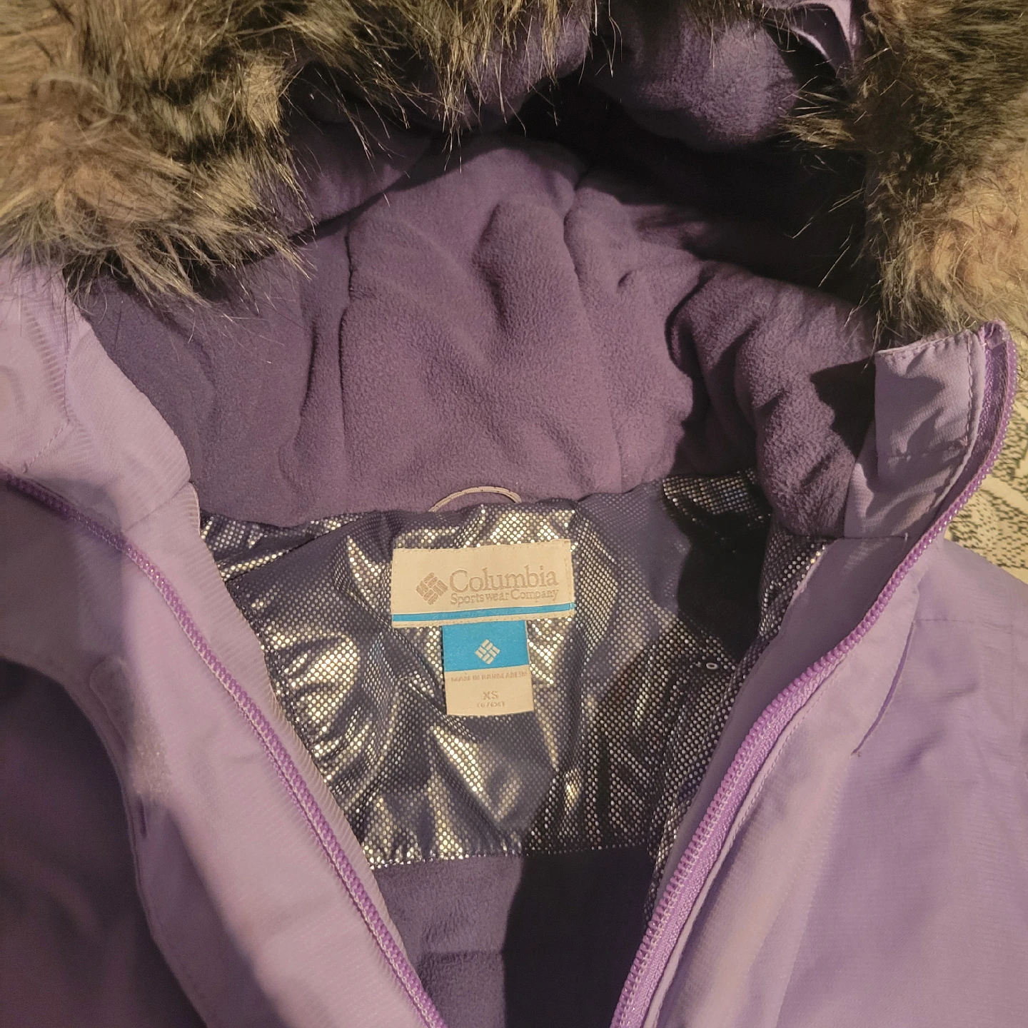 Columbia Purple Winter Jacket - Size XS (6) - photo 2