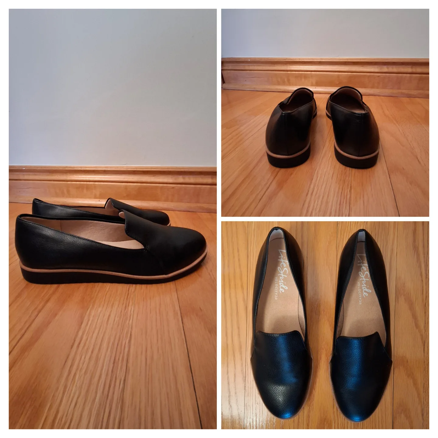 Life Stride Zendaya Black Loafer 7 1/2 M thumbnail