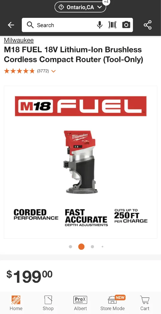 M18 Milwaukee FUEL Router Contractor Set image indicator(2)