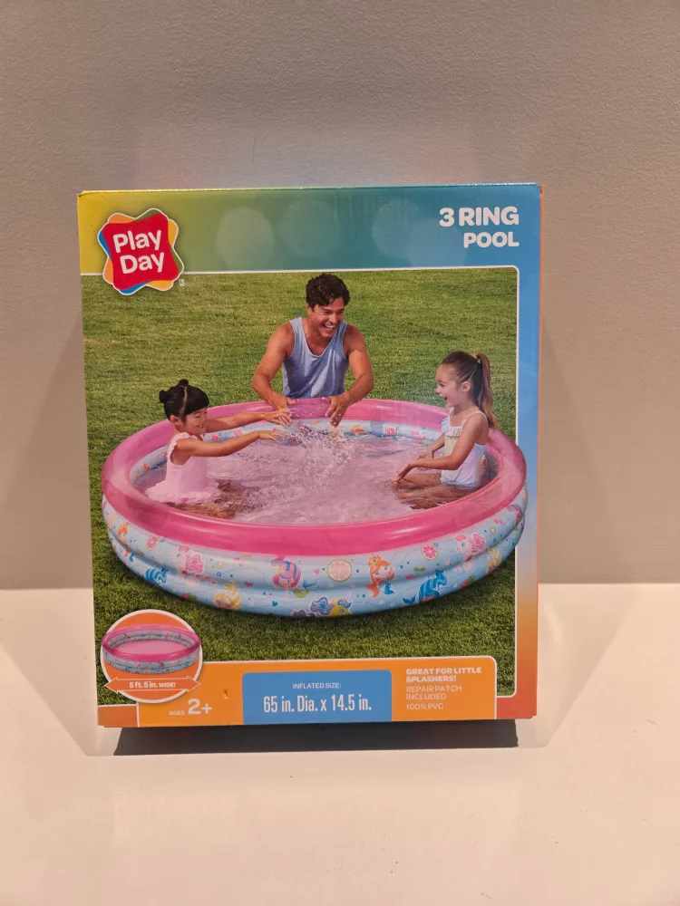 Play Day 3 Ring Pool - 65 inch Diameter thumbnail