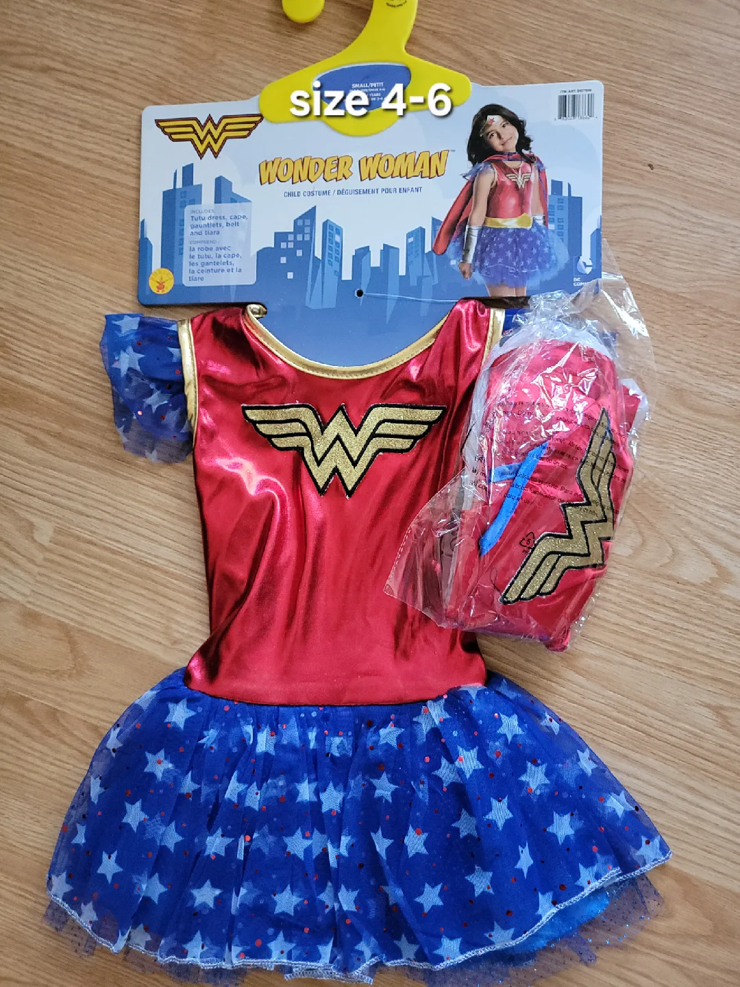 Wonder Woman Costume - Size 4-6 thumbnail