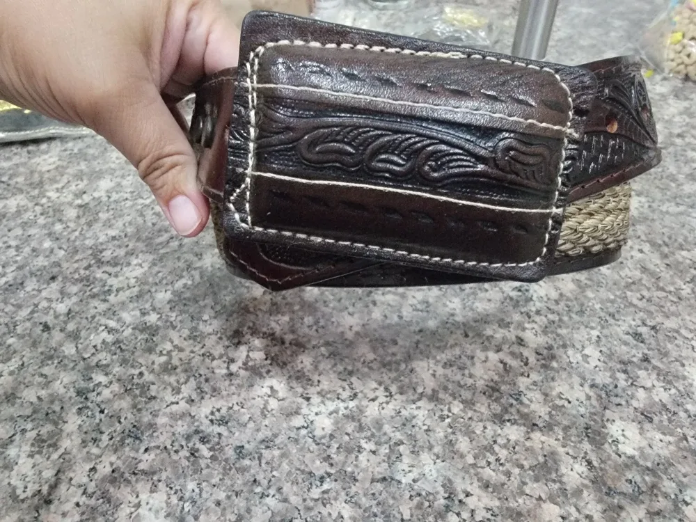 Brown Leather Belt thumbnail