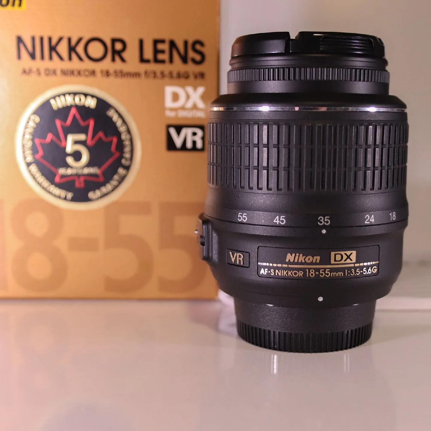 Nikon AF-S DX 18-55mm F3.5-5.6G VR (Nikon F Mount) thumbnail