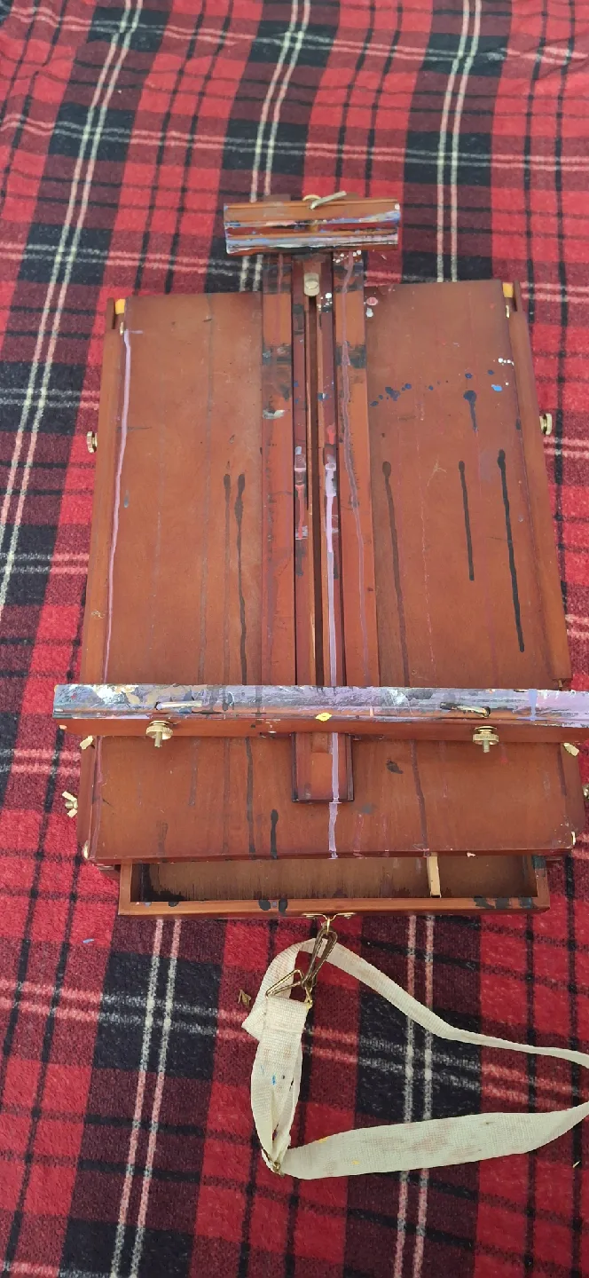 foldable Wooden Artist Easel image indicator(8)