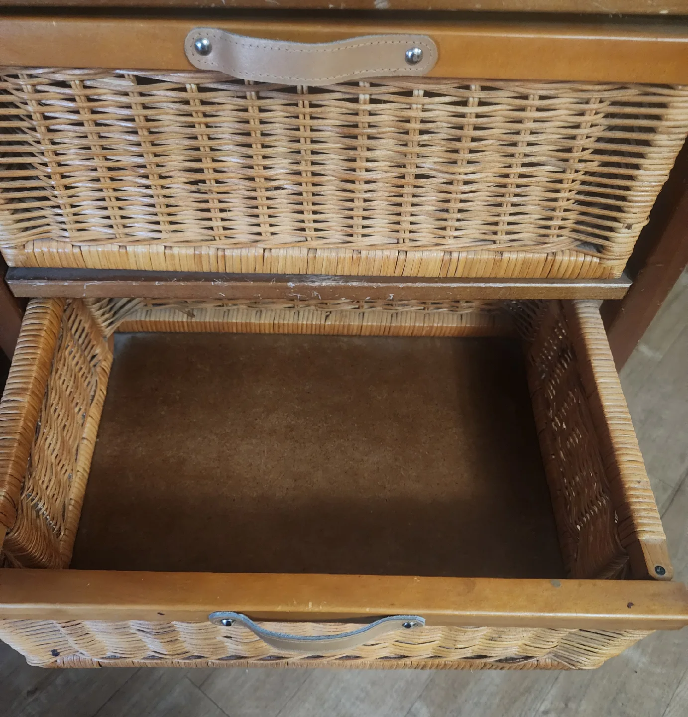 Wicker Tallboy Dresser (Pickup only) image indicator(8)
