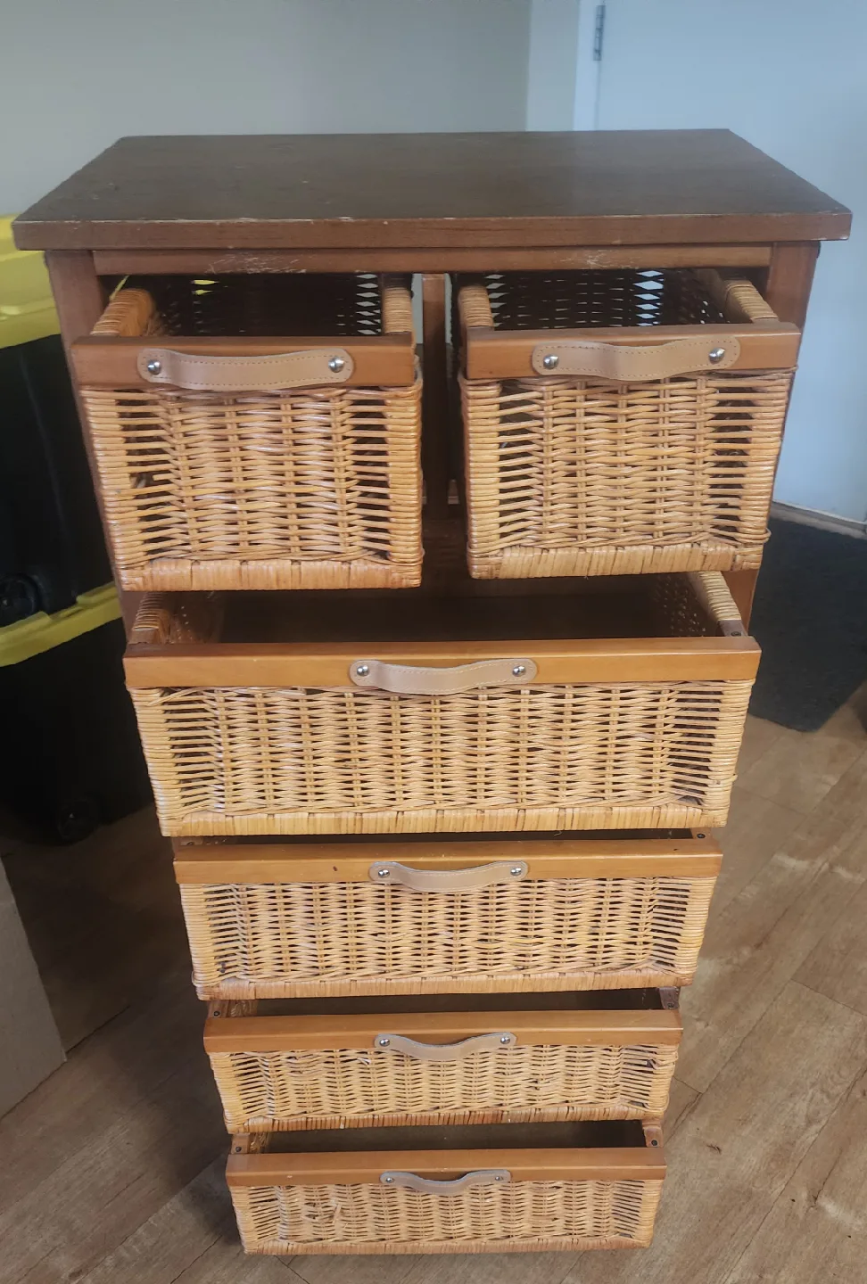 Wicker Tallboy Dresser (Pickup only) image indicator(9)