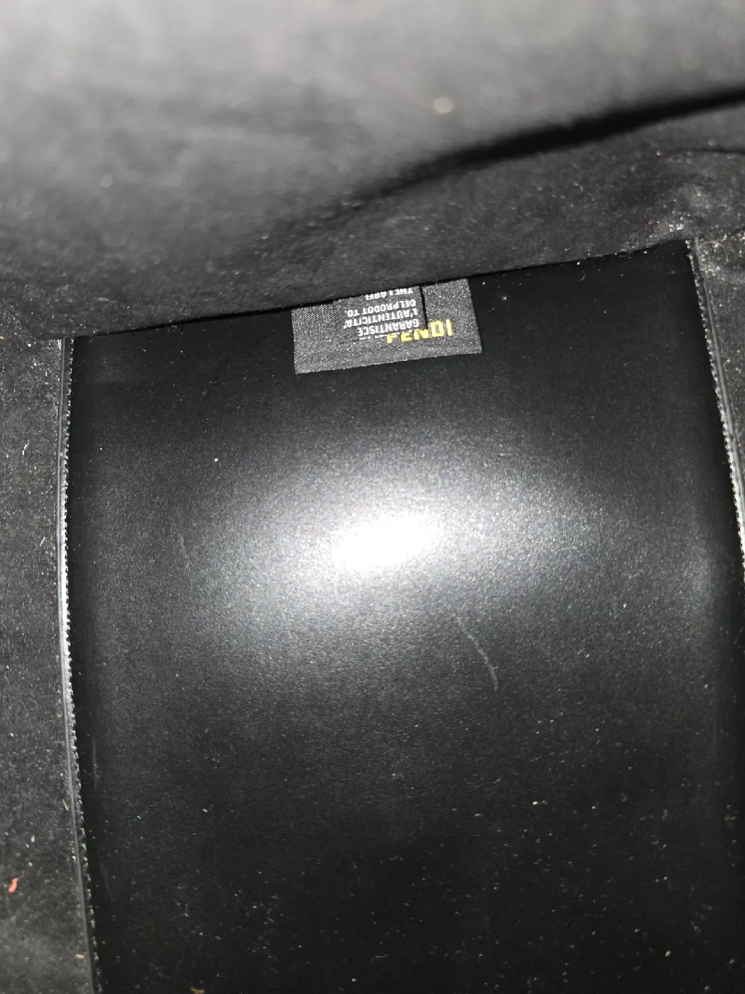 Fendi Roma Black Leather Tote Bag image indicator(3)