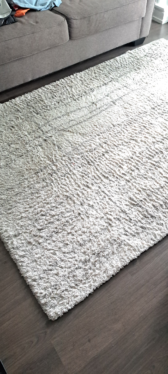 Shag Rug - Off White Colour
