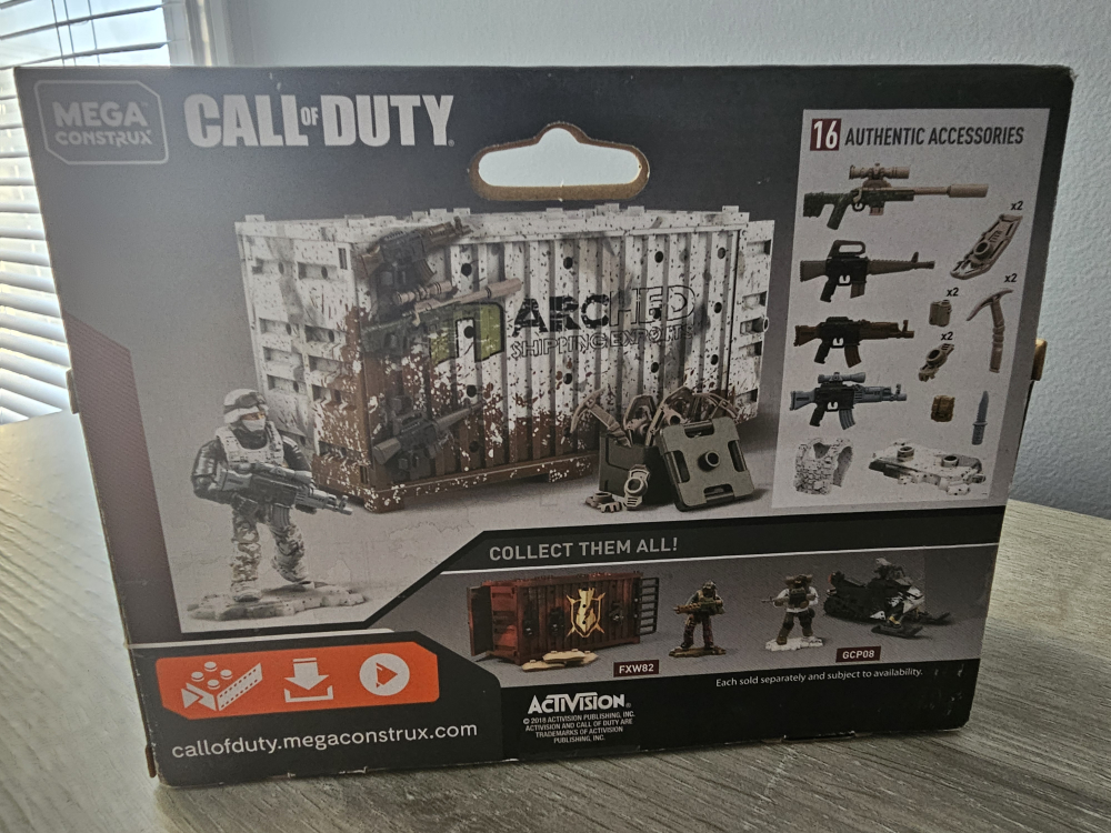 Mega Construx Call of Duty Arctic Armory Set - photo 2