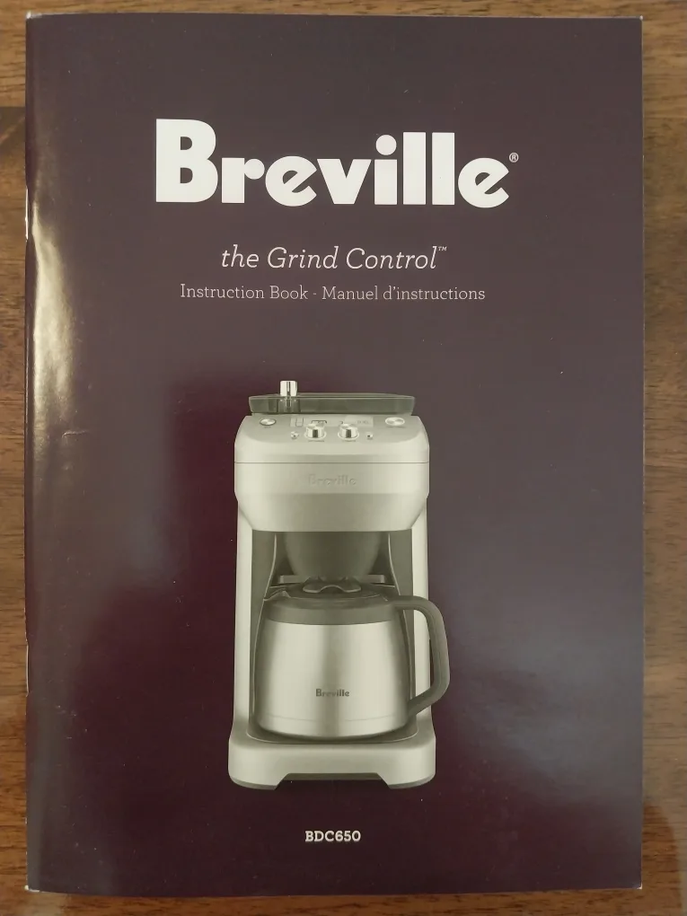 Breville Coffee Maker With Grind Control BDC650 image indicator(6)