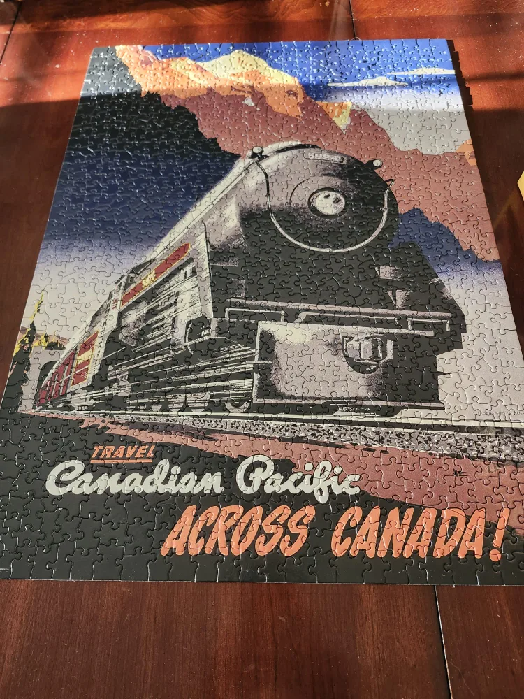 Eurographics Canadian Pacific 1000 Piece Puzzle image indicator(2)
