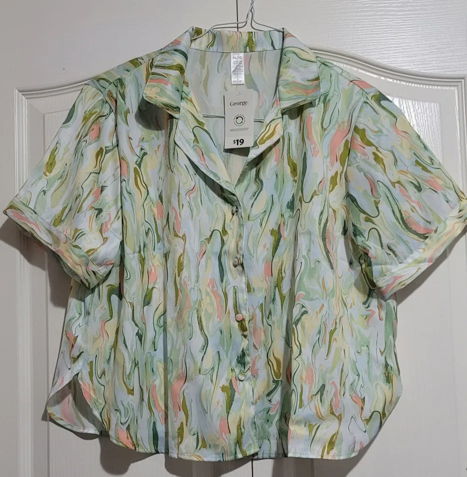 NWT George Women's Pajama Set - Shorts & Top image indicator(2)