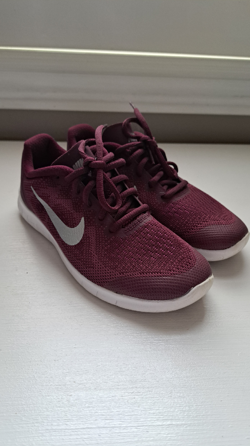 Nike Free RN 2018 Maroon Running Shoes - Women's Size 3.5Y / 5US - photo 2