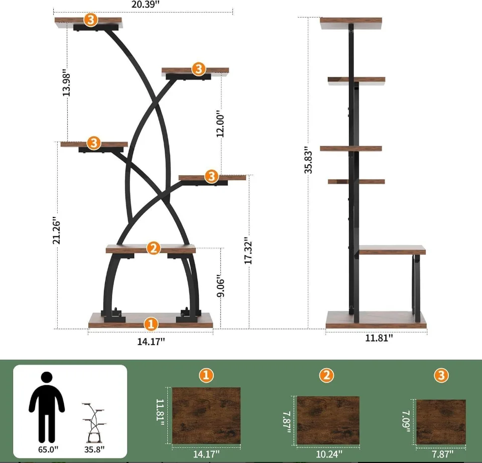 Plant Stand (6 Tier) image indicator(2)