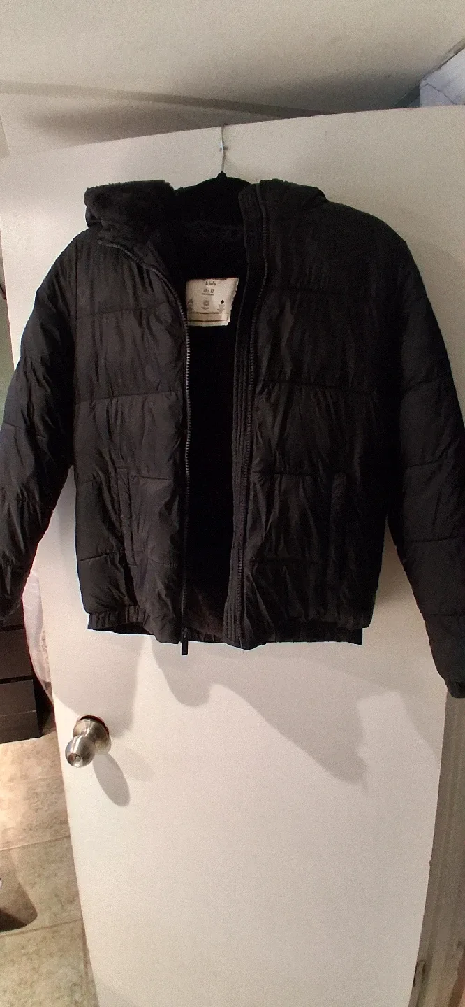 Abercrombie Kids Black Jacket Size 11/12 image indicator(5)