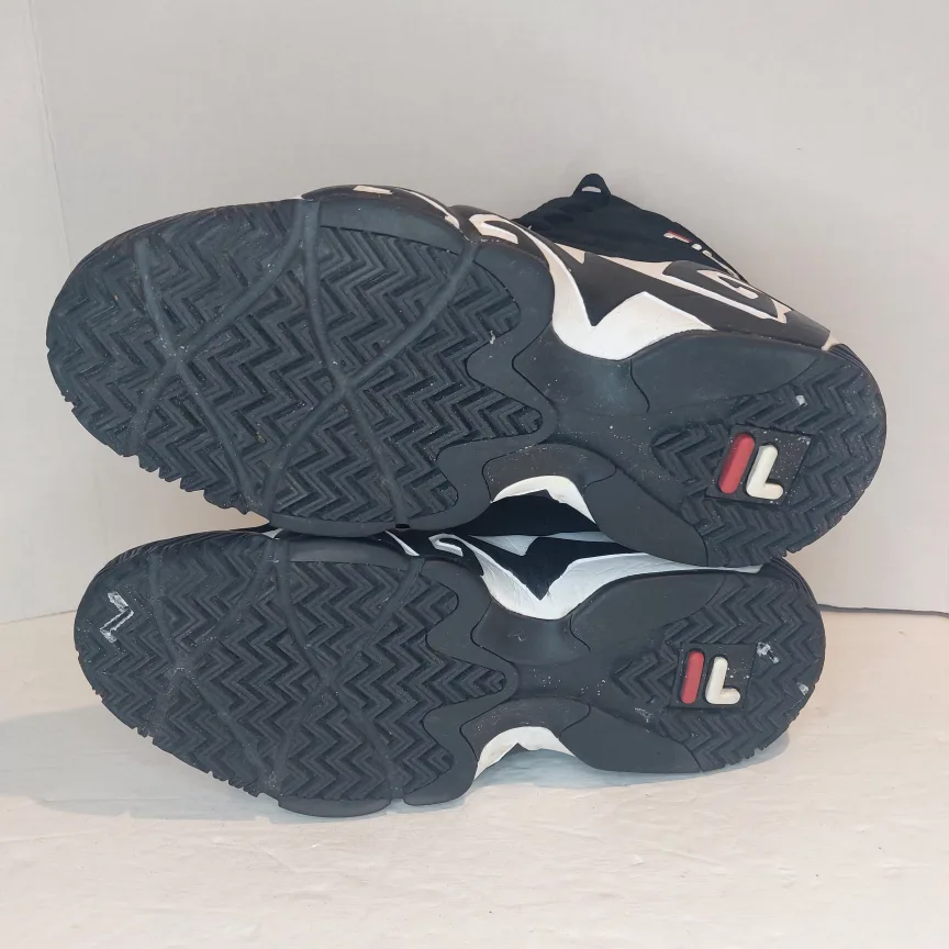 Fila Black High Top Sneakers image indicator(5)