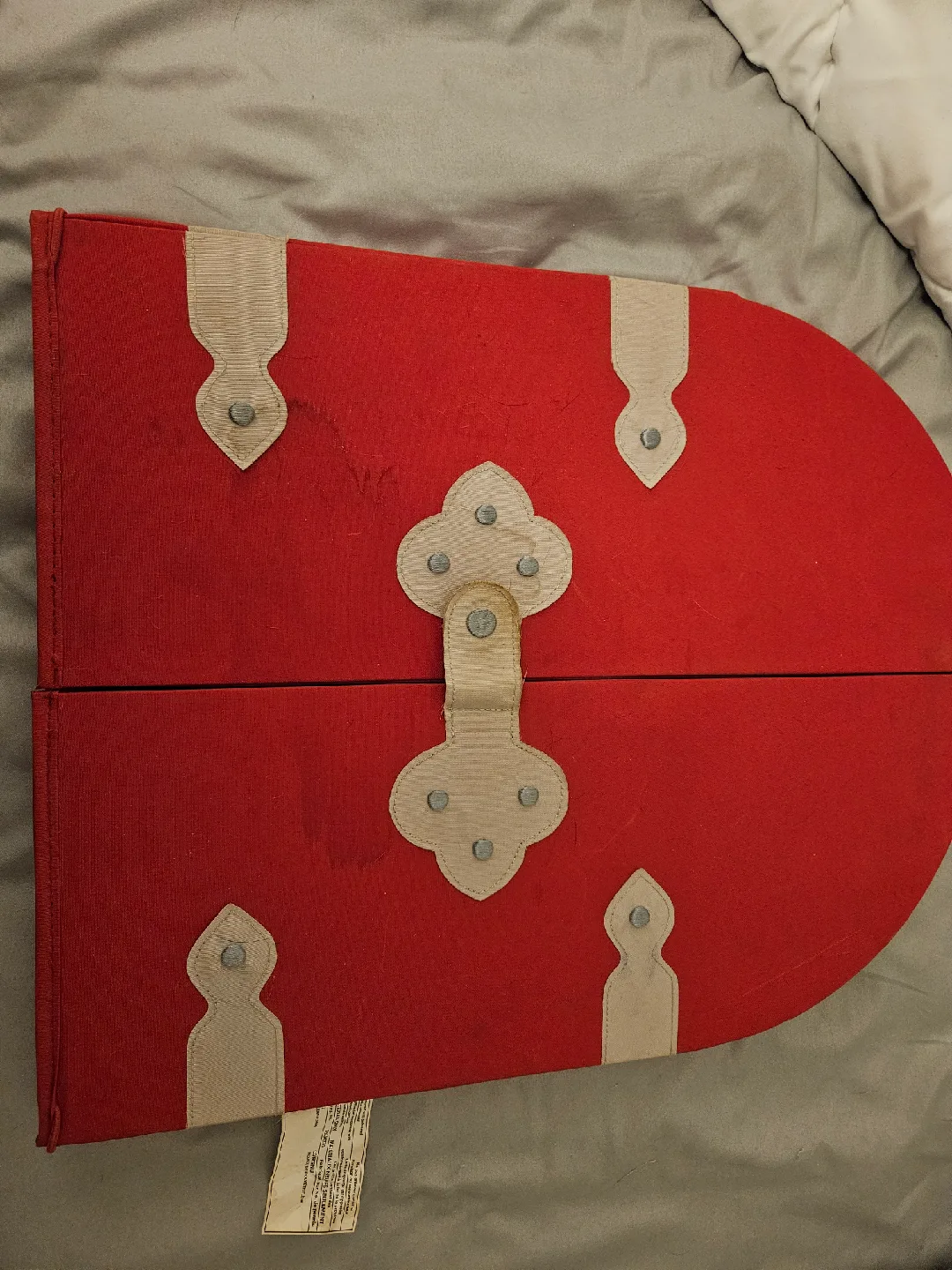 Red Travel Jewelry Case