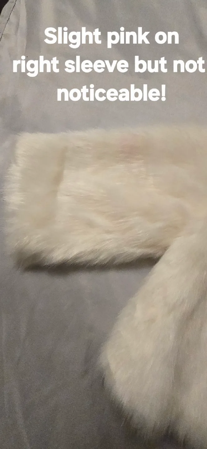 NEW! Gymboree Faux Fur Throw Jacket! - Size 10 - 12 Youth image indicator(5)