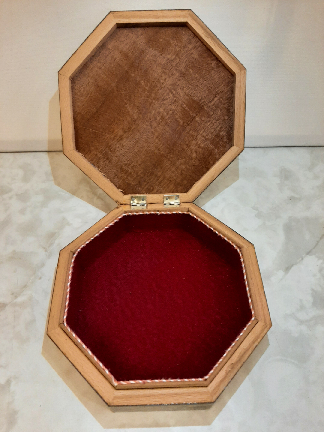 Octagon Wooden Inlay Box - photo 3