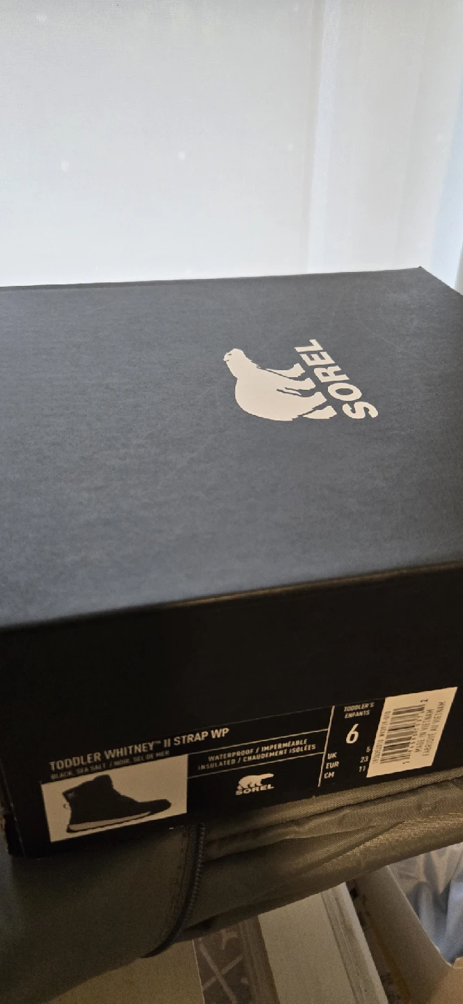 🥕 Brand New Sorel Toddler Whitney II WP Boots - Size 6 in box - photo 3
