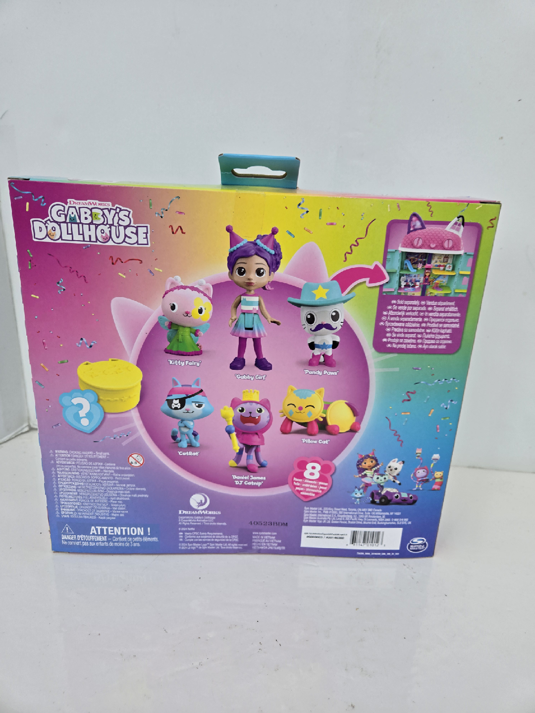Brand new gabby dollhouse figure playset - photo 4