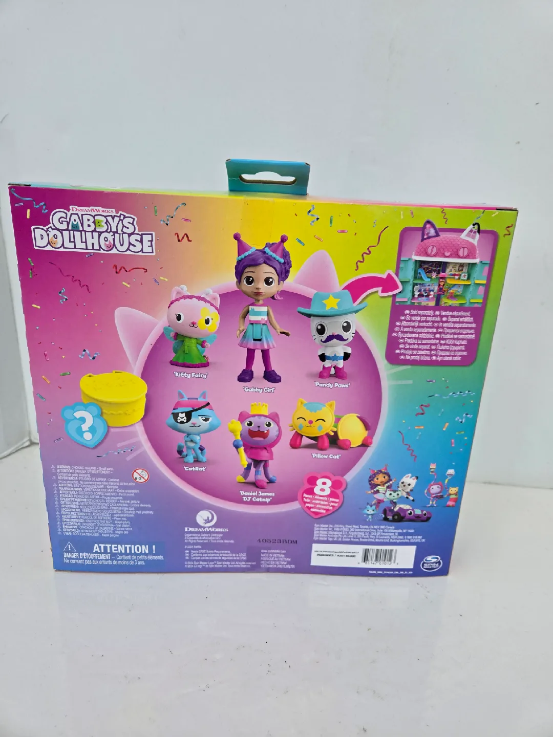 Brand new gabby dollhouse figure playset image indicator(4)