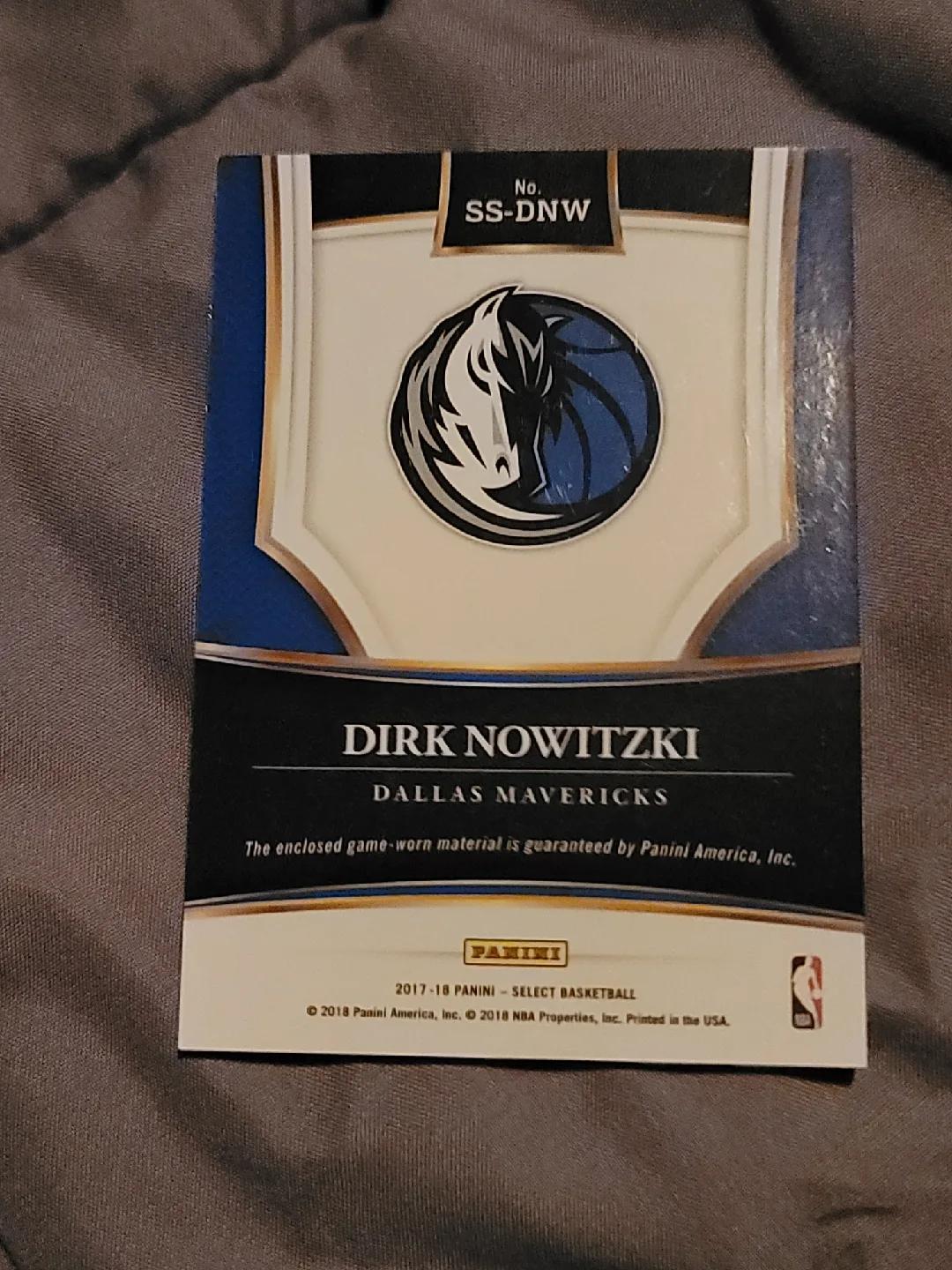 Dirk Nowitzki Mavericks Basketball Card image indicator(2)