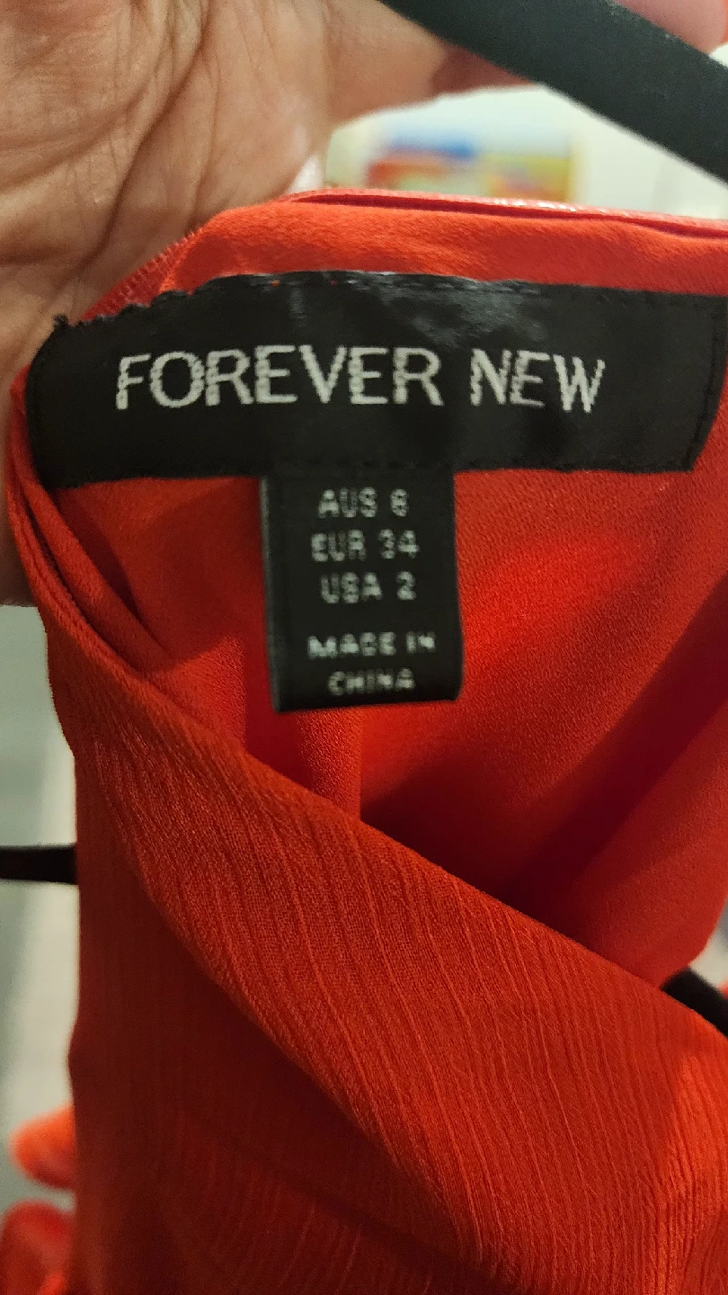 Prom red dress- Size USA 2 - photo 5