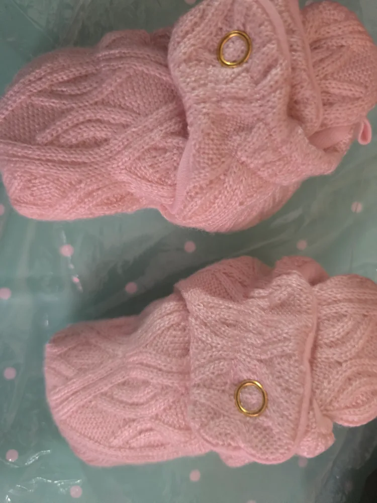 Robeez Snap Bootie, 0-3 Months, Pink image indicator(2)