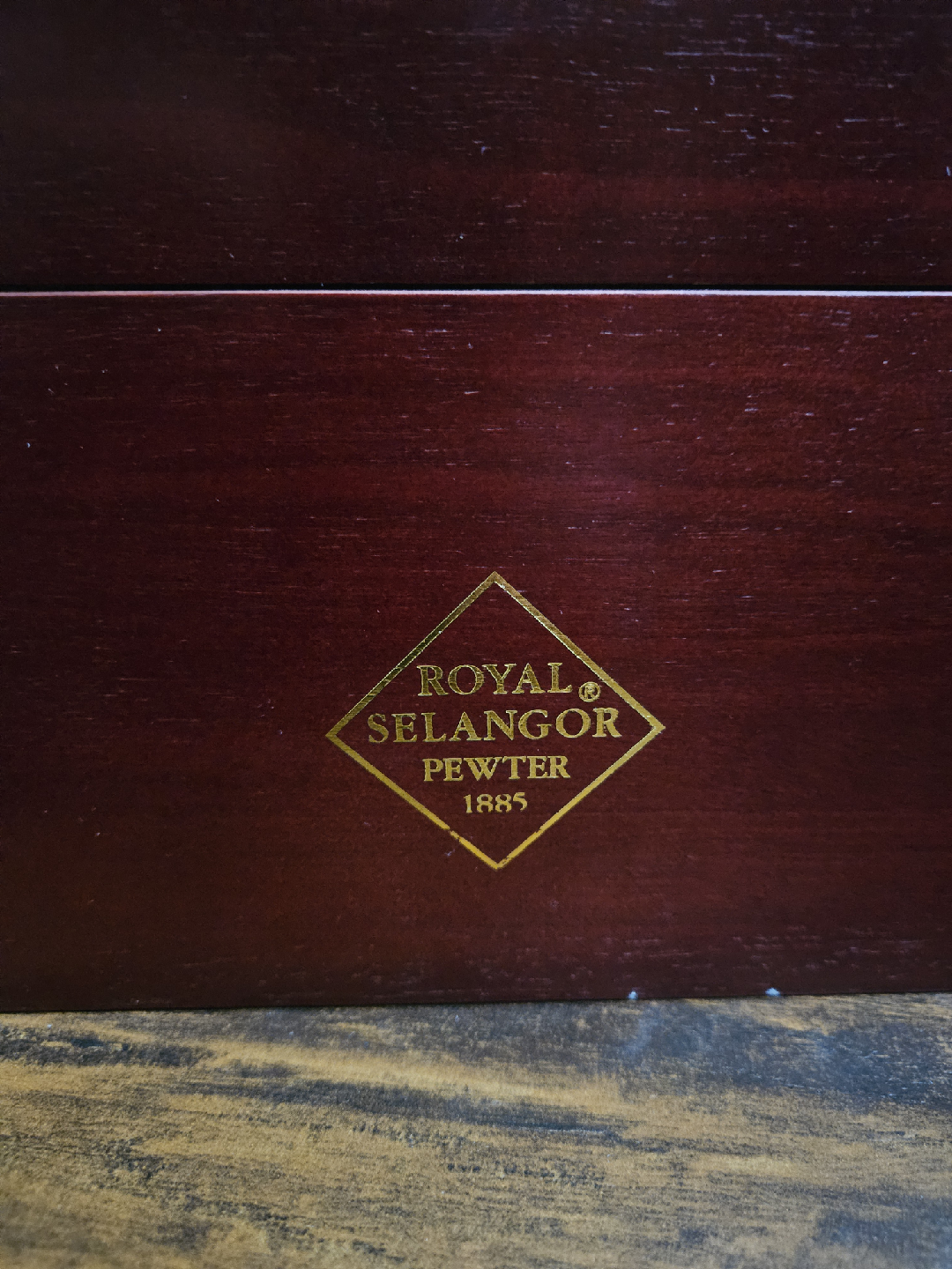 Vintage ROYAL SELANGOR PEWTER 1885 Style Tea Set In Original Box - photo 2