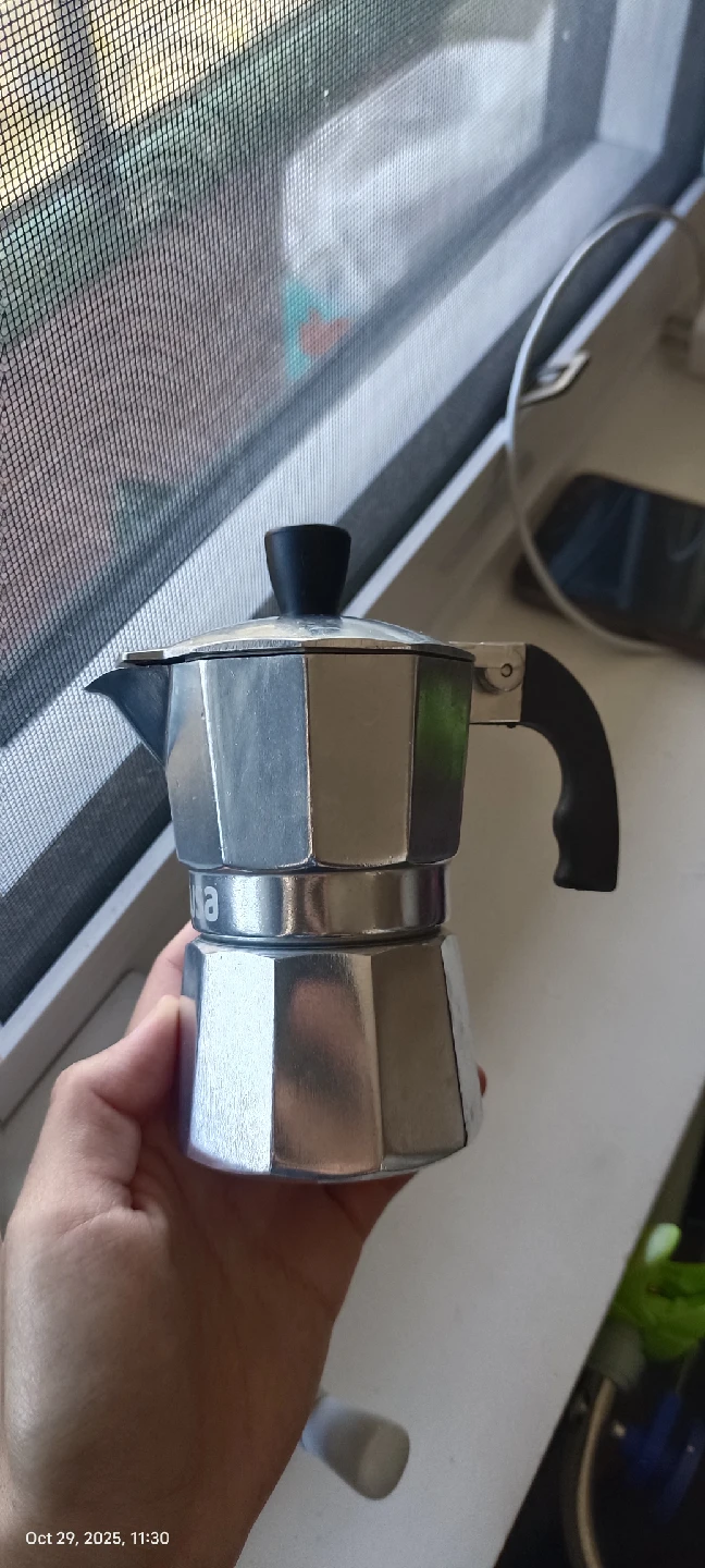 iMusa Moka Express Stovetop Espresso Maker 1 cup