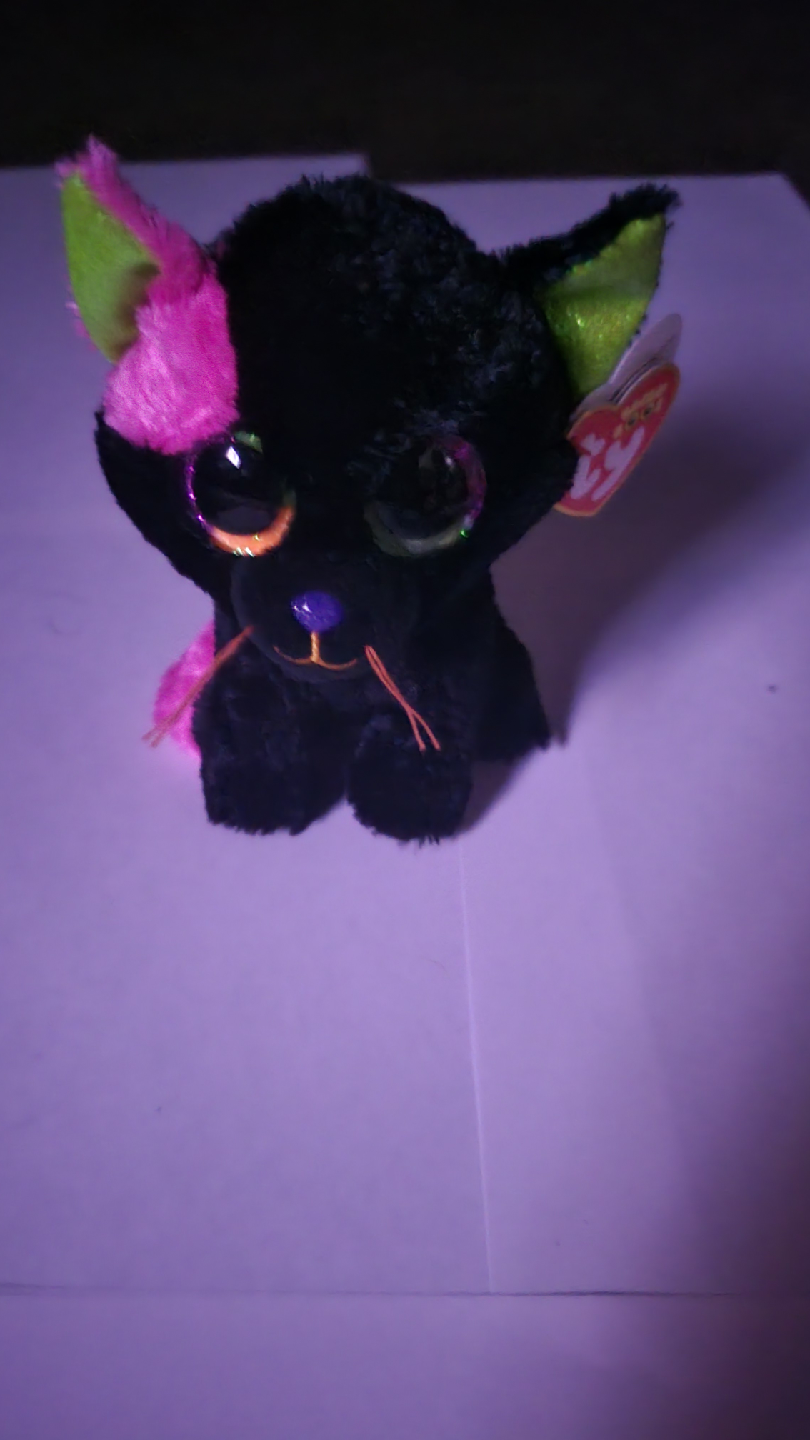 Ty Beanie Boo Black Cat Plush Toy