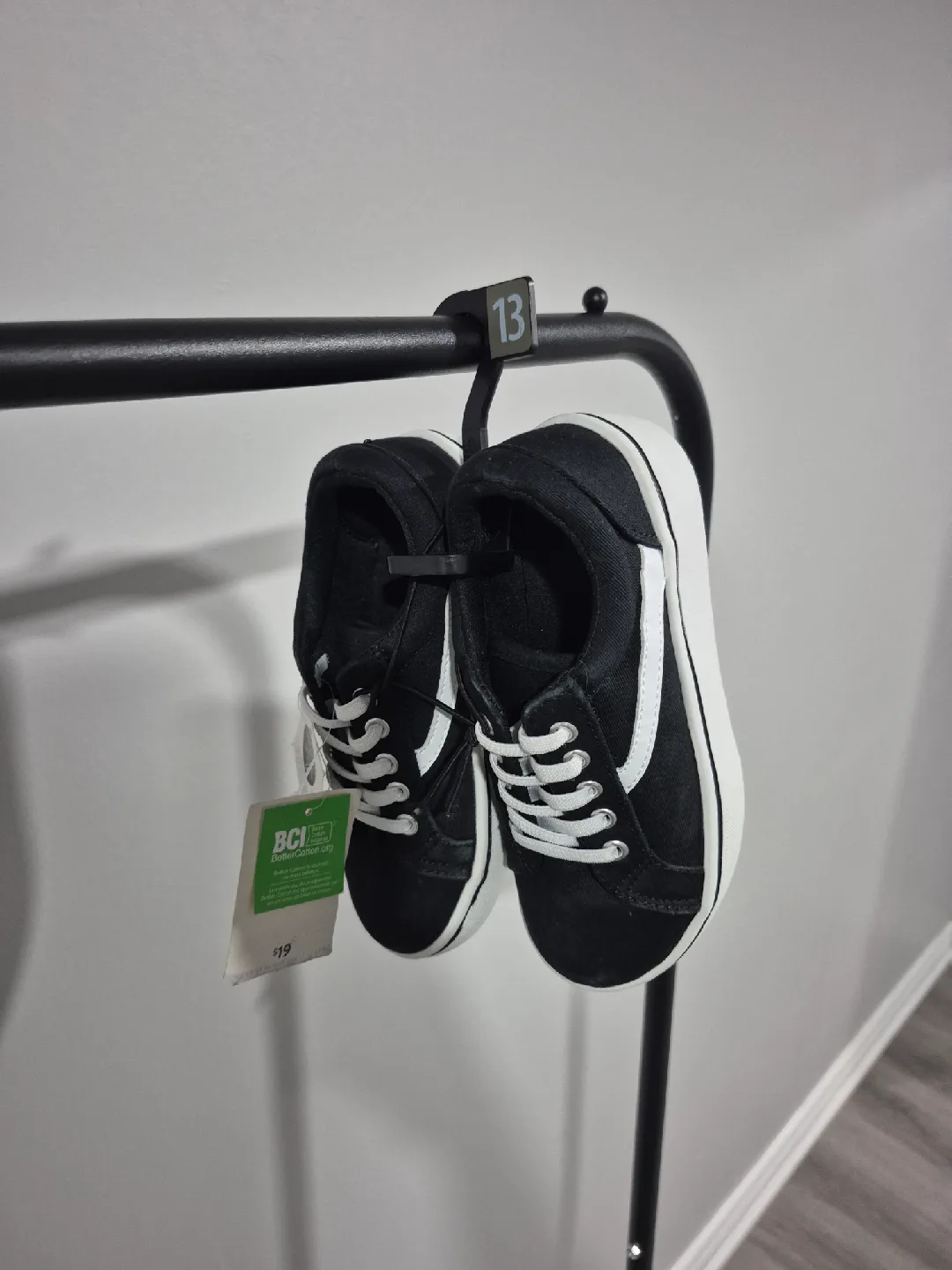 George Black & White Sneakers - Size 13 thumbnail