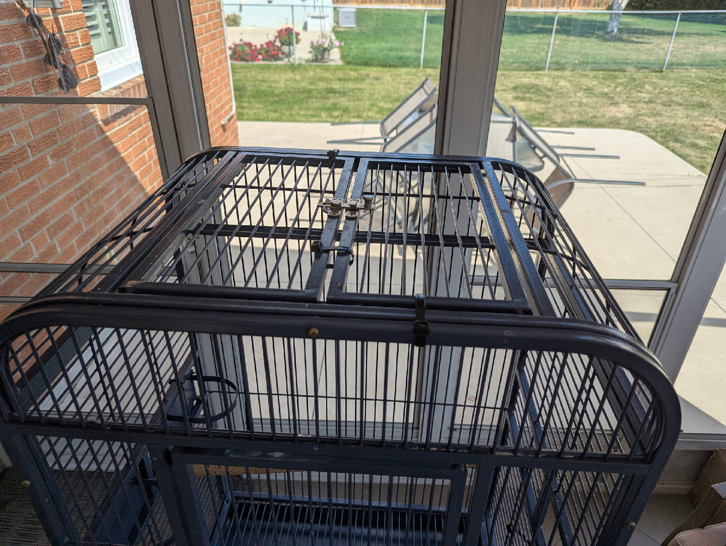Large Bird Cage with Stand - photo 2