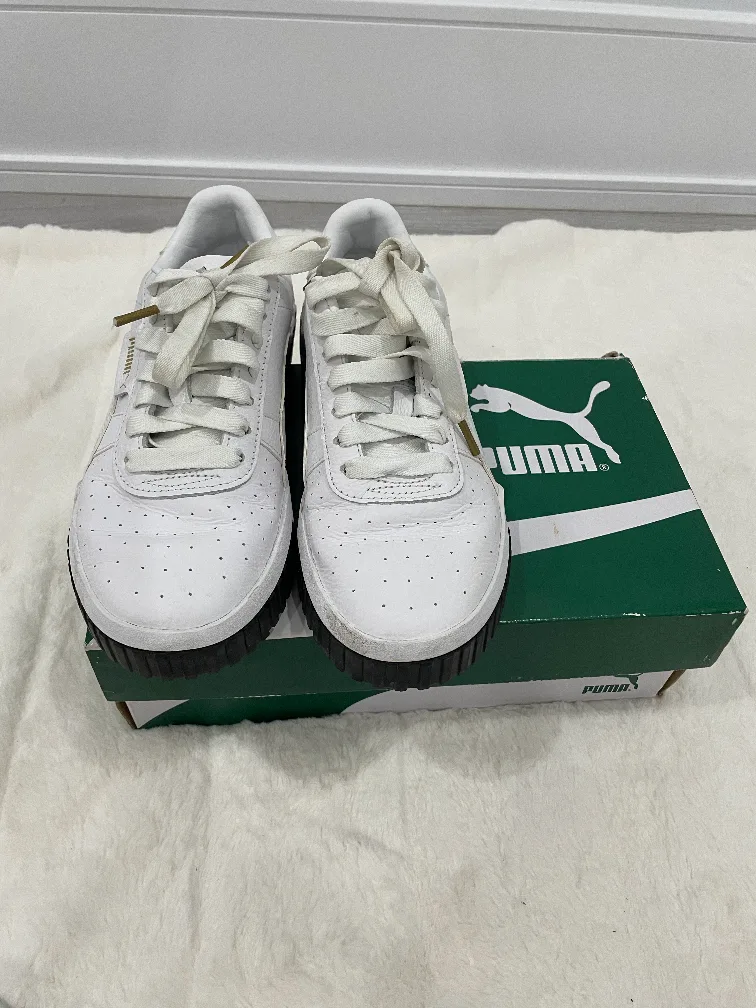 Puma Women's Cali Dream White Sneakers - Size 7.5 thumbnail