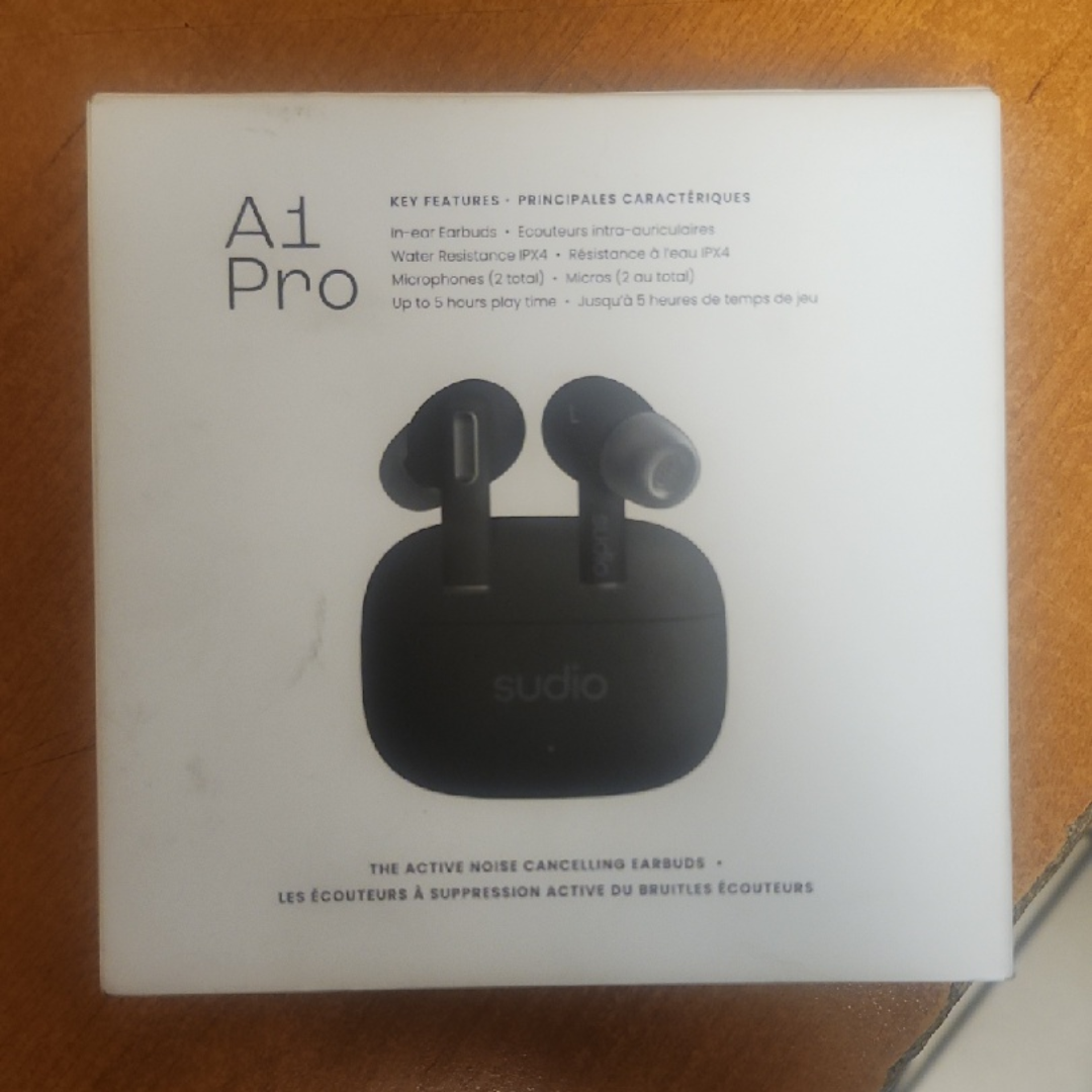 Brand New Sealed Sudio A1 Pro Active Noise Cancelling Earbuds