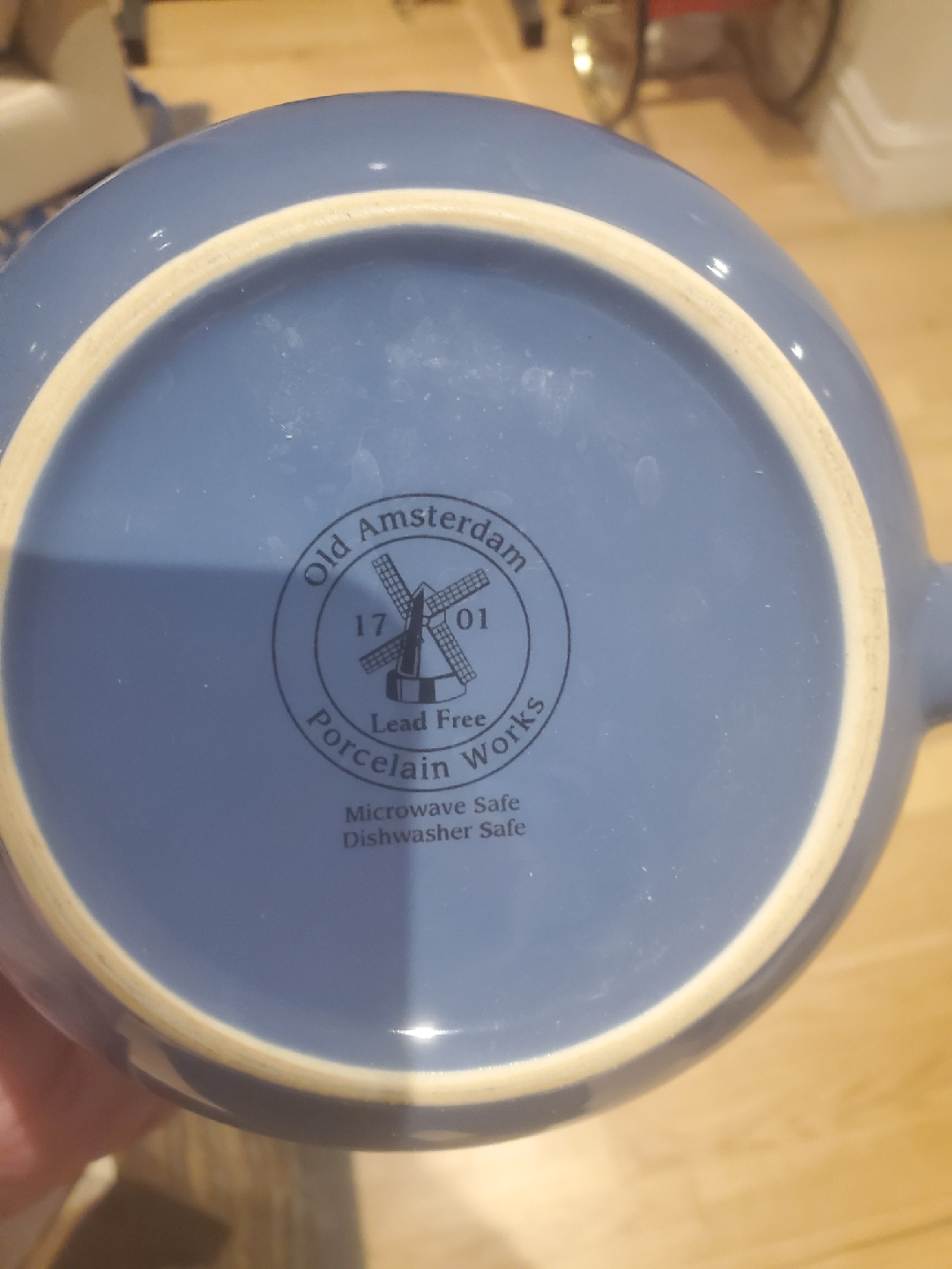BRAND NEW: Blue Ceramic Tea Pot. - photo 3
