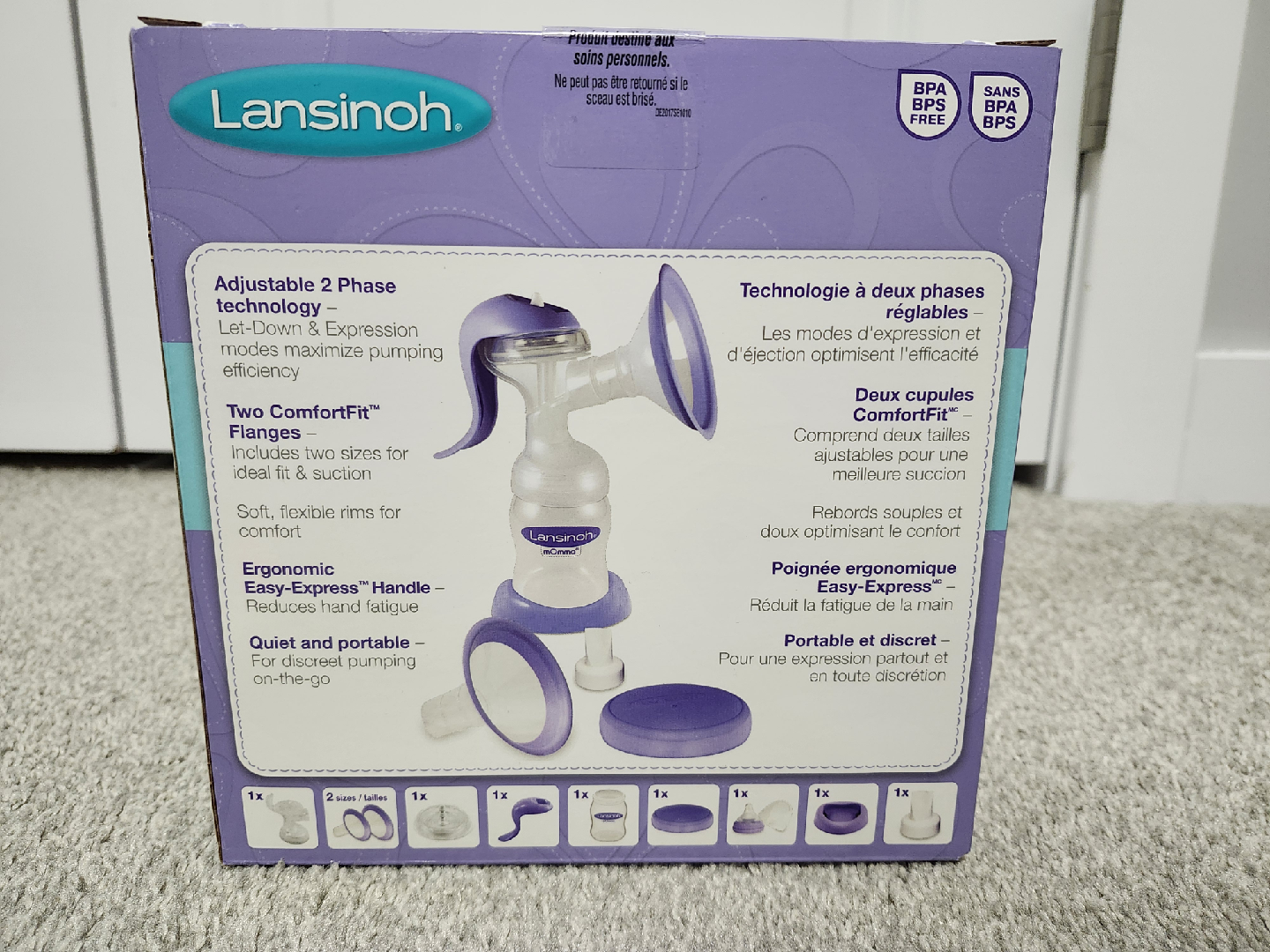 Lansinoh Manual Breast Pump - photo 2