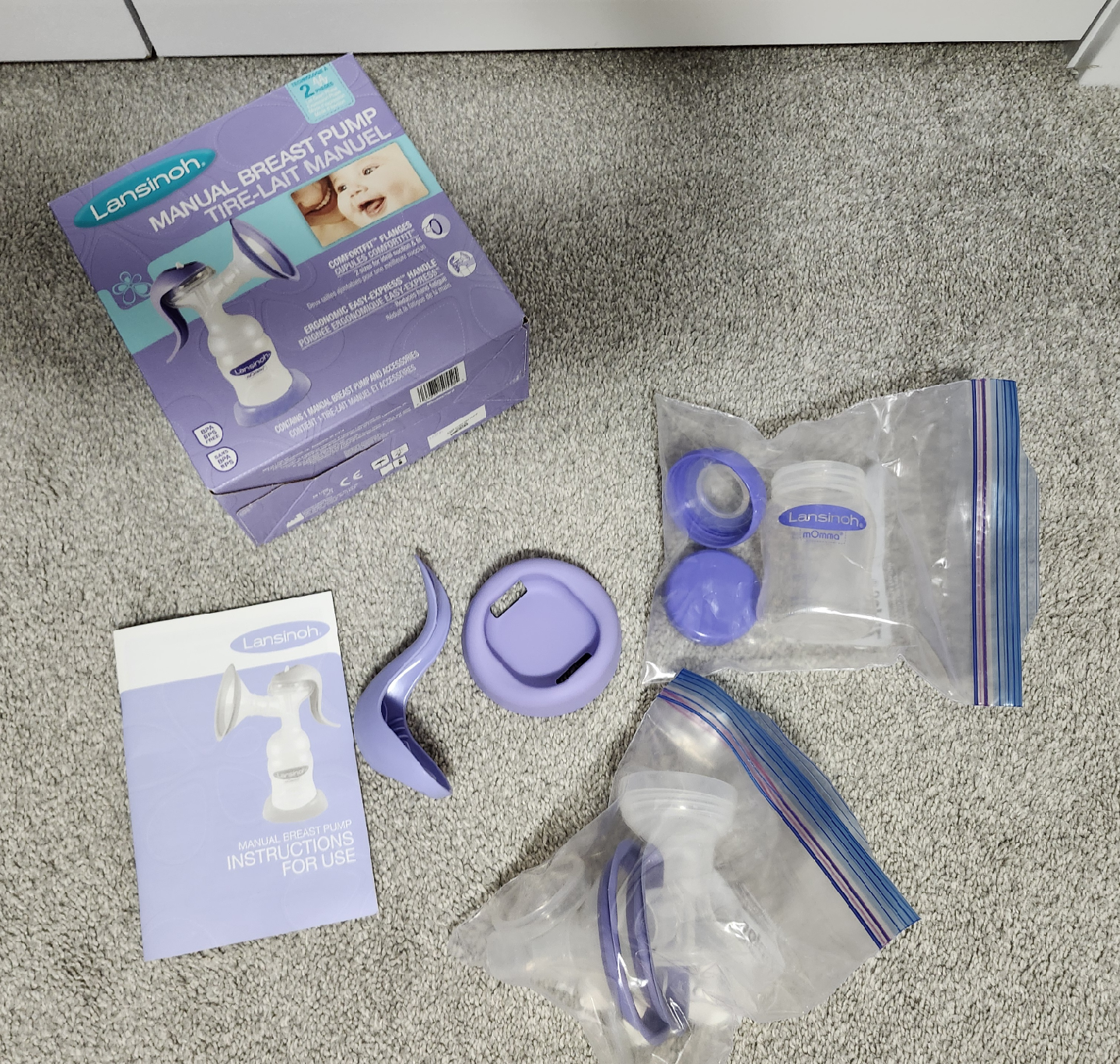 Lansinoh Manual Breast Pump - photo 3